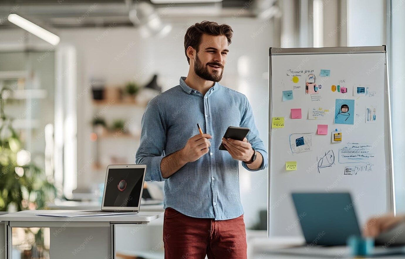 Presentación de análisis y datos para decisiones de marketing